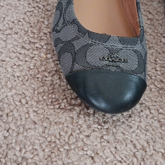 Coach black flats - Picture 4 of 7